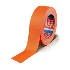 Tesa Tape 50mm Flouriserende Orange Orange Gaffa. 50mm x 25meter