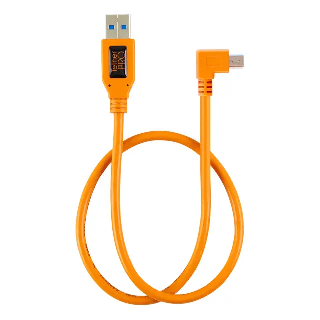 Tether Tools TetherPro Right Angle Adapt USB 2.0 to USB 2.0 Mini-B 5-Pin 50 cm 