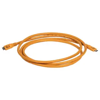 Tether Tools TetherPro Optima 10G 1,8m 1,8m. USB-C. Rett til Rett. Oransje