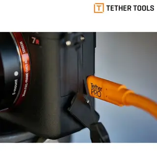TetherPro USB-C til USB-C 4.6 m Orange USB-C 4,6 m Orange kabel