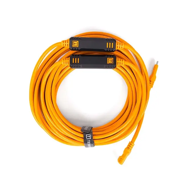 TetherPro USB-C till USB-C 9,4m Oransje 9,4 m Orange Tether Tools Premium 