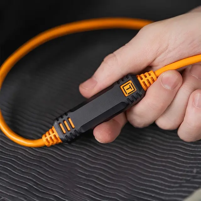 TetherPro USB-C till USB-C 9,4m Oransje 9,4 m Orange Tether Tools Premium 
