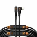 Tether Tools TetherPro Optima 10G 9,4m 9,4m. USB-C. Rett til Vinklet, Sort