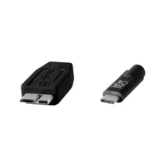 TetherPro USB-C to 3.0 Micro-B 4,6 m Blk USB-C 4,6 m Sort kabel