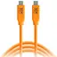 TetherPro USB-C til USB-C 3m Orange 3m  USB-C orange kabel