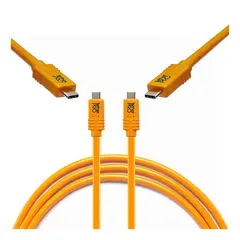 TetherPro USB-C til USB-C Phase One USB-C 4,6 m Orange kabel for Phase One
