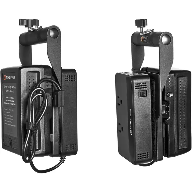 Tether Tools ONsite Versa V-Mount Bruk V-Lock batteri som strømforsyning 