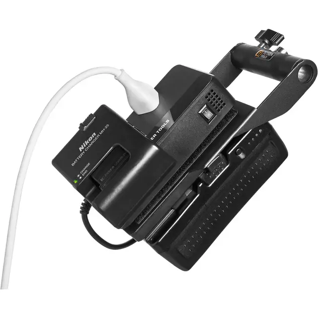 Tether Tools ONsite Versa V-Mount Bruk V-Lock batteri som strømforsyning 