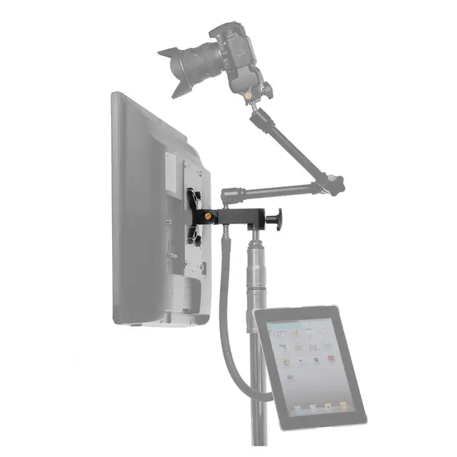 Tether Tools VU2 Rock Solid VESA Mount Studio Monitor Mount for stativ 