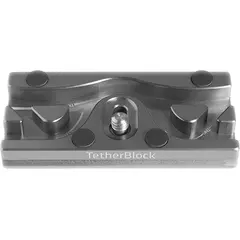 Tether Tools TetherBlock Arca Graphite Arca festeplate med kabelsikring.