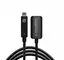 TetherBoost Pro USB-C Extension Cable Bl USB-C - USB-C Core Controller 4,6m Sort