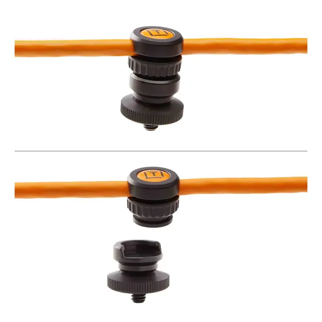 Tether Tools TetherGuard Thread Mount Su Kabelholder gjengefeste 