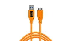 TetherPro USB 3.0 Male to Micro-B 4.6m 4,6 m orange USB kabel