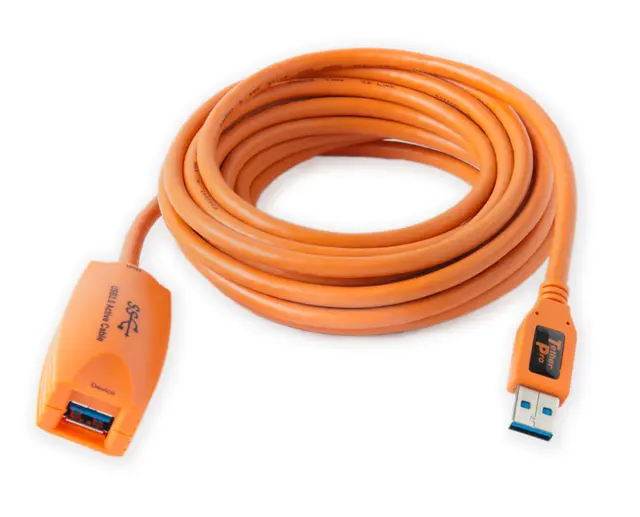 TetherPro USB 3.0 Active Extension 5 m 4,6m Skjøtekabel med signalforsterker 