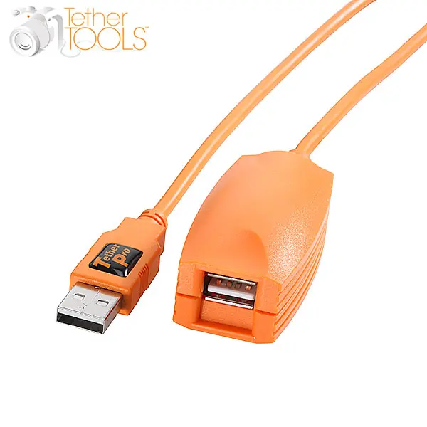 TetherPro USB 2.0 Active Extension 4,6m Skjøtekabel med signalforsterker 