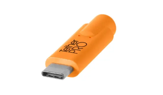TetherPro USB-C to 3.0 Micro-B 4.6 m Ora USB-C 4,6 m orange kabel 