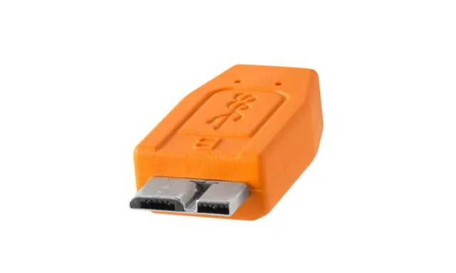 TetherPro USB-C to 3.0 Micro-B 4.6 m Ora USB-C 4,6 m orange kabel 