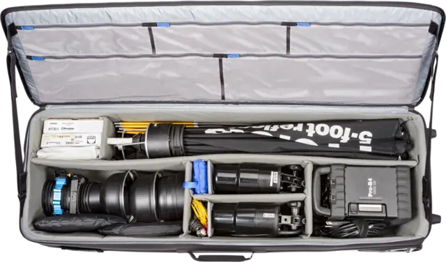 Think Tank Production Manager 50 V2.0 Stativbag med hjul. Innv. 125x39,5x25 cm 