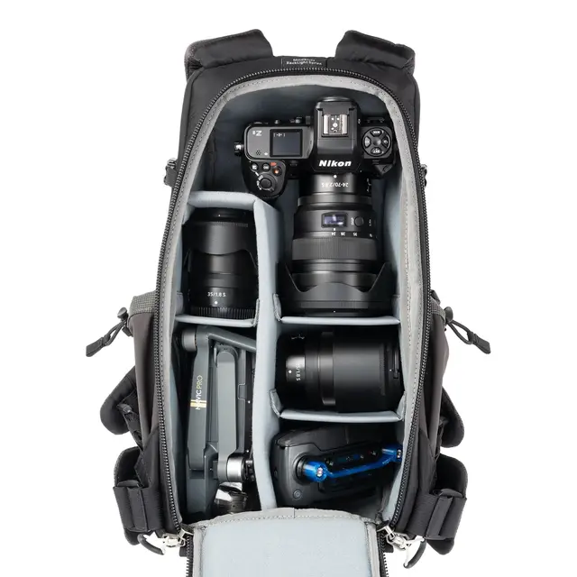 Think Tank Mindshift BackLight Sprint 15L Backpack. Slate Black 