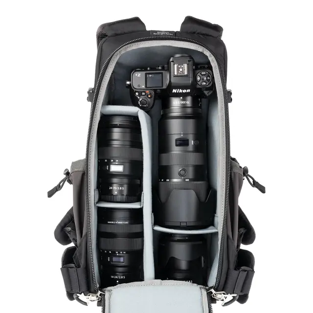 Think Tank Mindshift BackLight Sprint 15L Backpack. Slate Black 