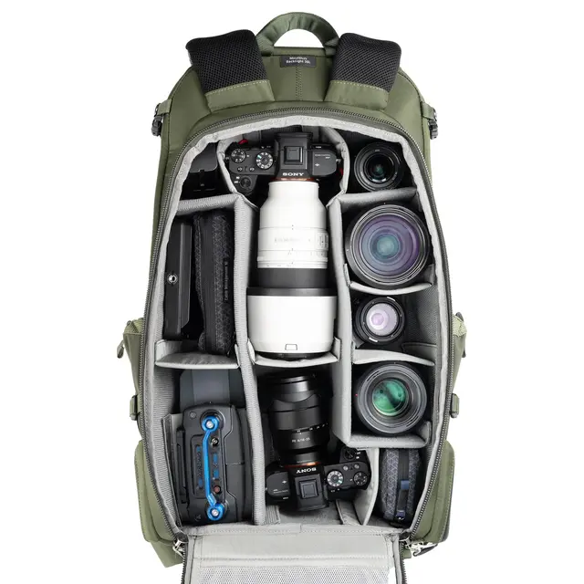 Think Tank Mindshift Backlight 36L Green Fotoryggsekk. Montane Green 