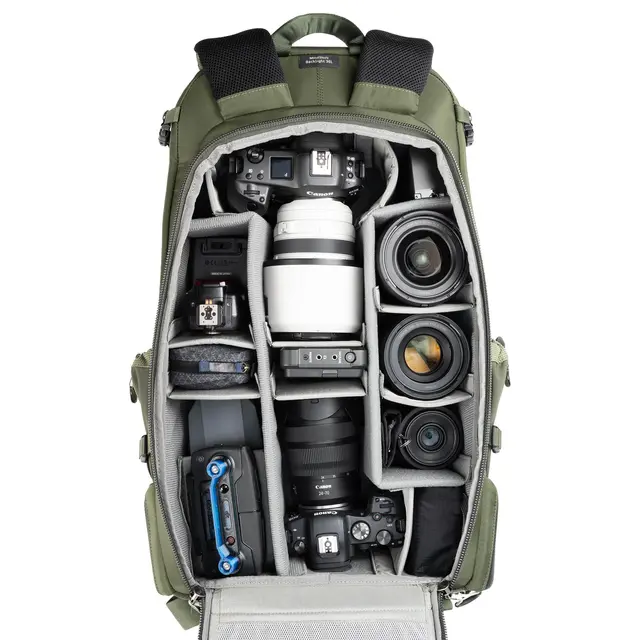 Think Tank Mindshift Backlight 36L Green Fotoryggsekk. Montane Green 