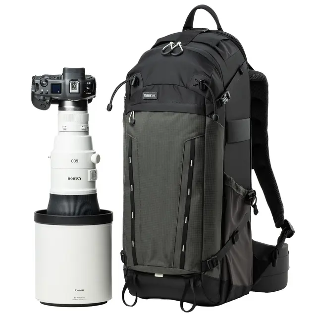 Think Tank Mindshift BackLight 32L Long Lens Backpack. Slate Black 