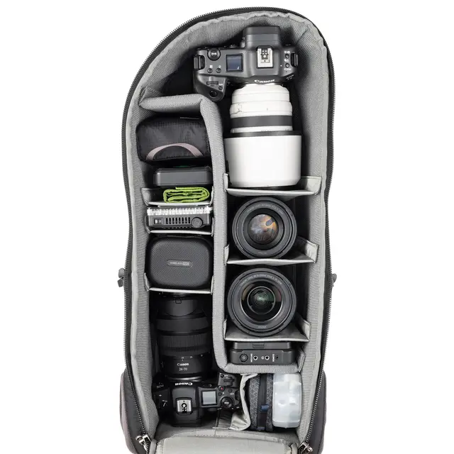 Think Tank Mindshift BackLight 32L Long Lens Backpack. Slate Black 