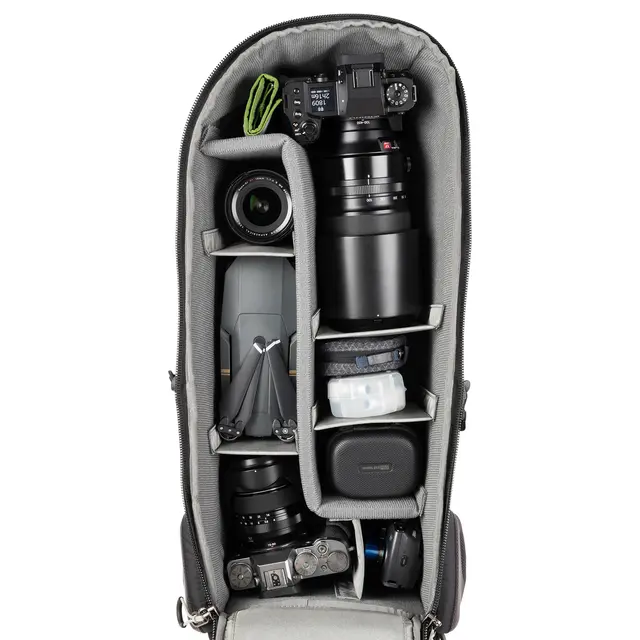 Think Tank Mindshift BackLight 32L Long Lens Backpack. Slate Black 