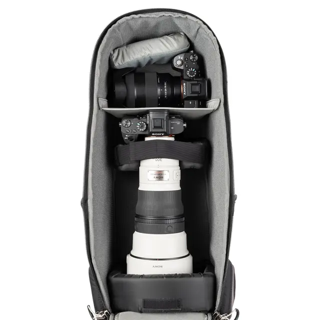 Think Tank Mindshift BackLight 32L Long Lens Backpack. Slate Black 