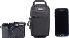 Think Tank Little Stuff It!, Black/Grey Kompakt etui for kamera og tilbeh&#248;r