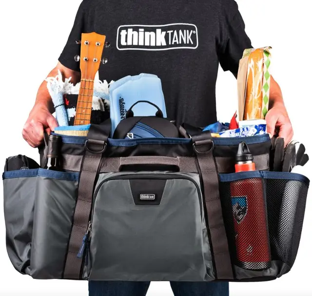 Think Tank Freeway Longhaul 75 Navy Blue Ekstra Stor bæreveske/bag 