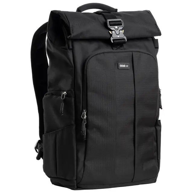 Think Tank FocusPoint 30L Rolltop BP Camera backpack. Asphalt Black 