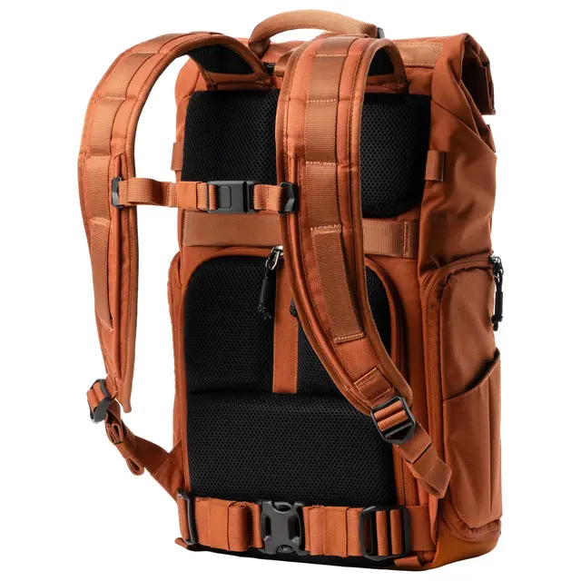 Think Tank FocusPoint 22L Rolltop BP Camera backpack. Urban Rust 