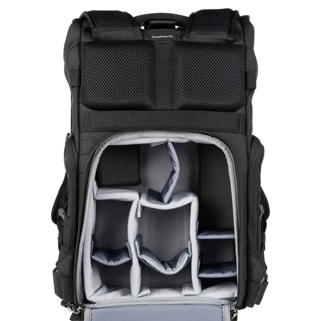 Think Tank FocusPoint 22L Rolltop BP Camera backpack. Urban Rust 