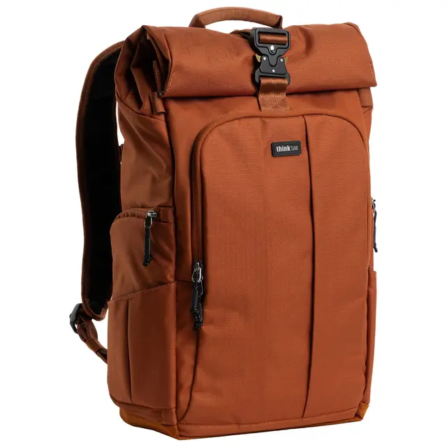 Think Tank FocusPoint 30L Rolltop BP Camera backpack. Urban Rust 