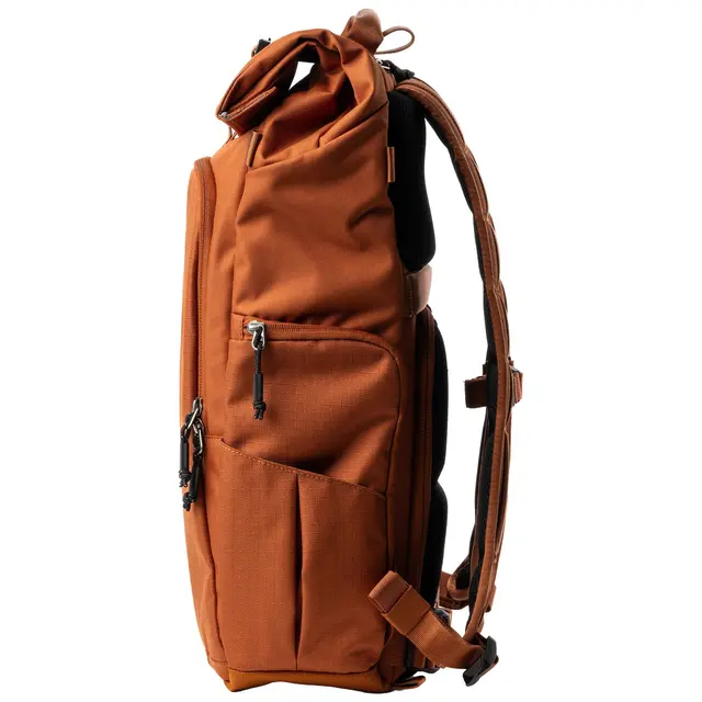 Think Tank FocusPoint 30L Rolltop BP Camera backpack. Urban Rust 
