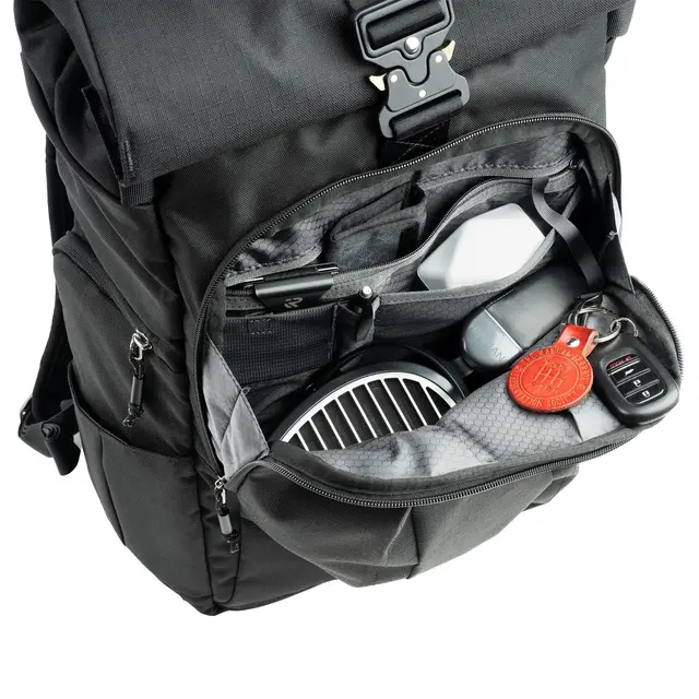 Think Tank FocusPoint 30L Rolltop BP Camera backpack. Golden Hour 