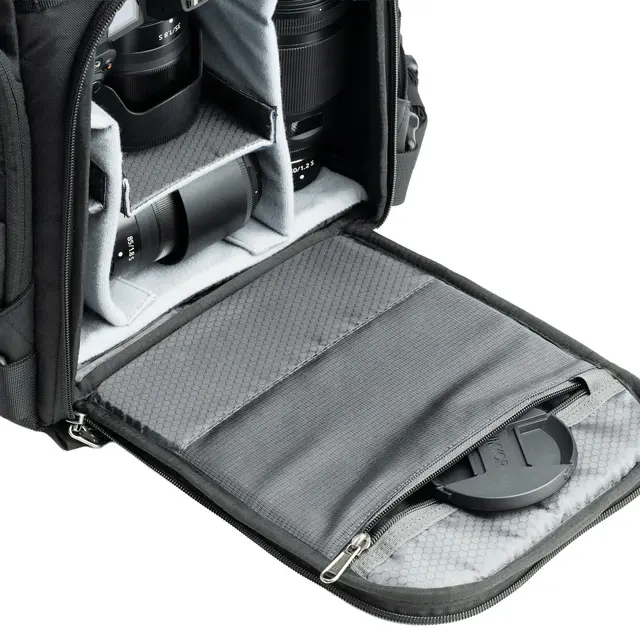 Think Tank FocusPoint 30L Rolltop BP Camera backpack. Golden Hour 
