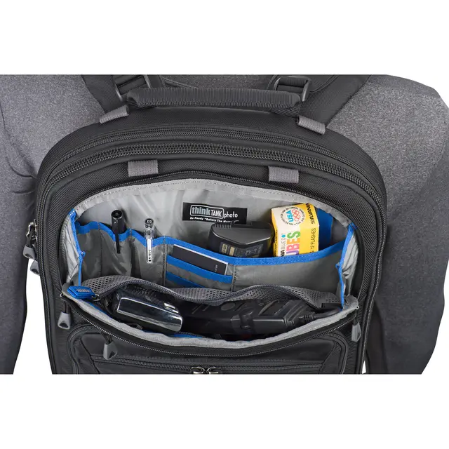 Think Tank Shape Shifter 17 V2.0 Black Smart fotoryggsekk 17" laptop 