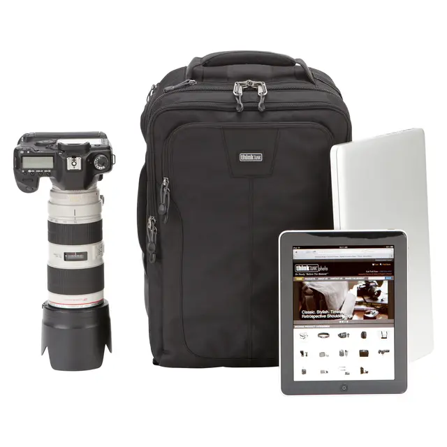 Think Tank Airport Commuter Black Backpack - Ryggsekk 