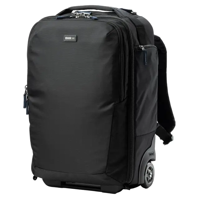 Think Tank Airport Essentials Backpack Rolling Backpack. Black 