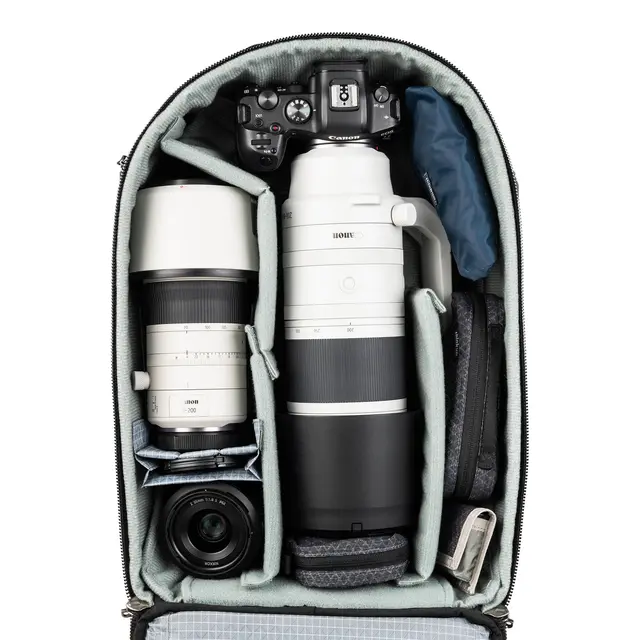 Think Tank Airport Essentials Backpack Rolling Backpack. Black 