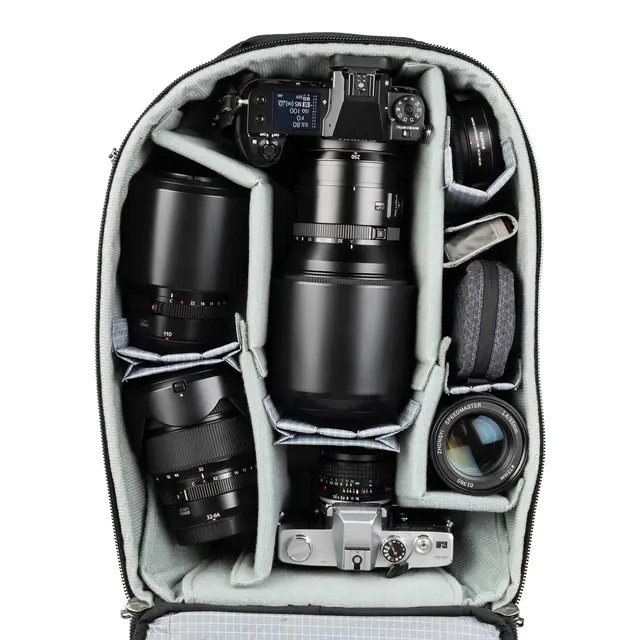 Think Tank Airport Essentials Backpack Rolling Backpack. Black 