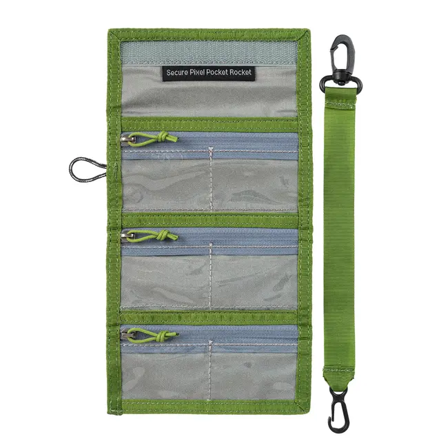 Think Tank Secure Pocket Rocket Green Plass til 9 SD/CFexpress/MicroSD 