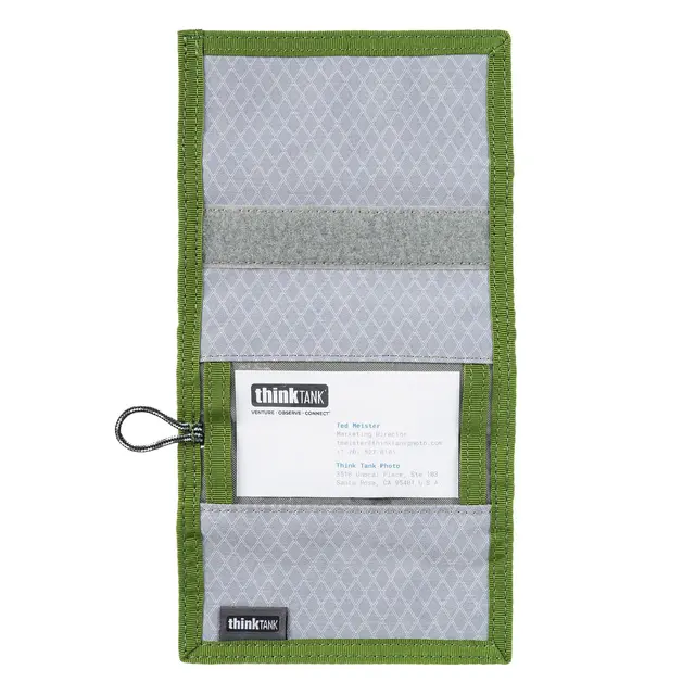 Think Tank Secure Pocket Rocket Green Plass til 9 SD/CFexpress/MicroSD 