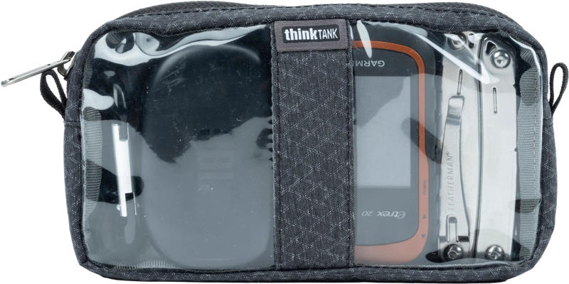 Think Tank Cable Management 10 V3.0 Kabel og tilbehørs etui Blue/Clear