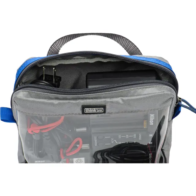 Think Tank Cable Management 20 V3.0 Blue/Clear 