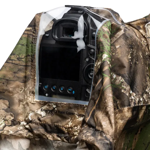 Think Tank Emergency Rain Cover Large Large. RealTree APX Camo 