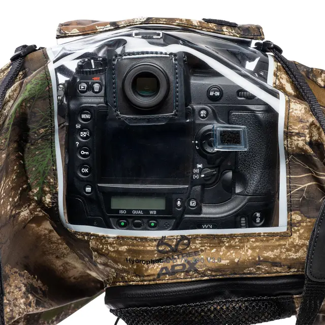 Think Tank Hydrophobia Rain Cover 70-200 D 70-200 V3. RealTree APX Camo 